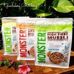 Monster Health Food Co. Australia MUESLI TROPICAL with mango & macadamia 700g